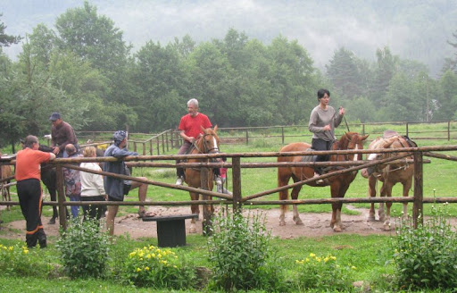 Horse riding